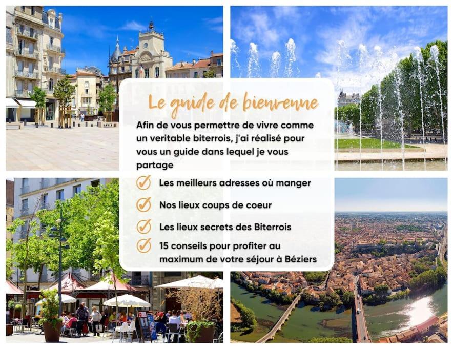 Studio Bien Equipe A 2 Pas De La Gare Безьє Екстер'єр фото